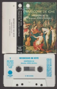 Hesperion XX Jordi Savall Cassette Audio K7 Tape Astree Madcjay - Imagen 1 de 1
