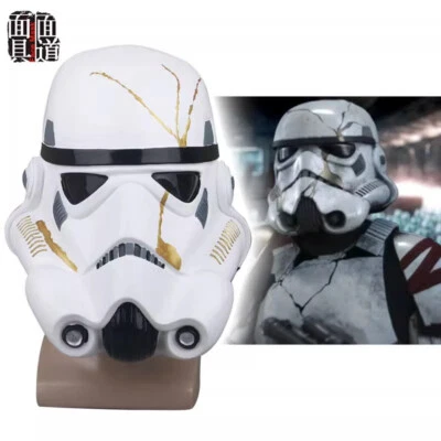 Star Wars The storm troops Helmet Imperial Stormtrooper Cosplay Full Face Masks - Image 1 of 4