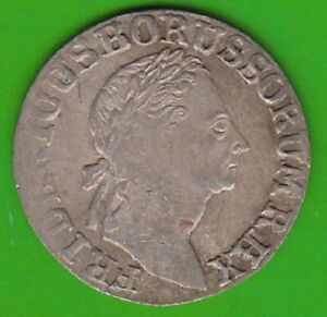 Coin Prussia 3 Gröscher 1783 A Very Fine Friedrich Ii. the Great nswleipzig