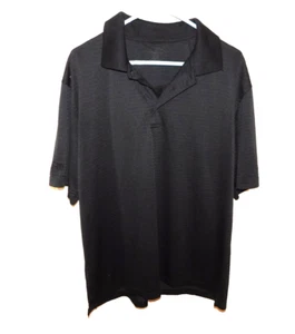 Men's Champion Tour Black Short Sleeve Polo Size XL - Picture 1 of 5