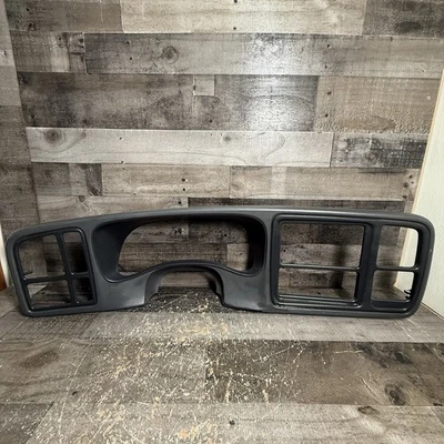 Chevrolet Silverado 1999-2003 velocímetro tablero bisel panel moldura envolvente gris Foto 1 de 4