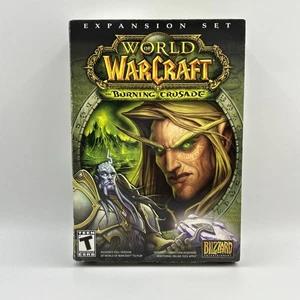 World of WarCraft Burning Crusade Expansion PC CD-ROM Video Game With Manual - Picture 1 of 11