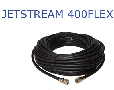 Jetstream LMR-400 25 Feet Flexible Low Loss Coaxial Cable with Male PL-259 - Image 1 of 2