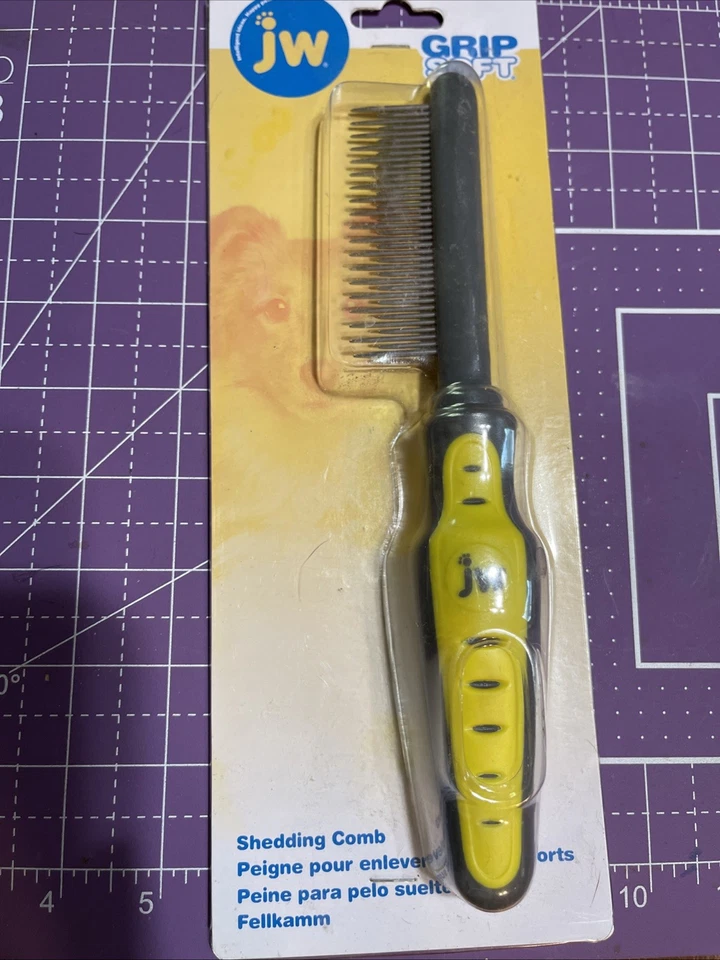 Peine para perros JW Pet Company GripSoft Foto 1 de 2