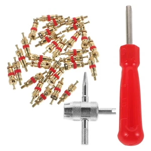  32 Pcs Dual Wheel Valve Extenders Dually Tire Extensions Core Tool - Picture 1 of 12