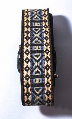 Retro Vintage 70s Wide Woven SLR/DSLR Camera Neck Strap Retro Hippie - Image 1 of 3