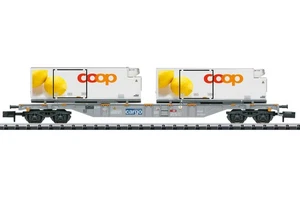 Minitrix 15492 N Containertragwagen Sgnss Ep. VI coop - Picture 1 of 1
