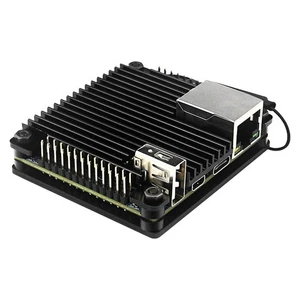Aluminum + Acrylic Cooling Shell Passive Heatsink Case For Orange Pi Zero 2 W - Afbeelding 1 van 8