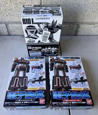 BANDAI SUPER MINIPLA Bioman BIO ROBO BIOJET 1 y 2 Juego Completo Caja Abierta EE. UU. Foto 1 de 4