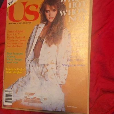 US WEEKLY MAGAZINE ~ JANUARY 20, 1981 ~ BROOKE SHIELDS, MARY FRANCES CROSBY  - Image 1 of 4