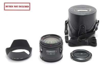 [COMO NUEVO] Minolta AF 24mm F/2.8 Nuevo Tipo Lente Gran Angular de JAPÓN Foto 1 de 4