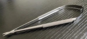 Codman 80-2016 Curved Micro Scissors - Stainless Steel - Used - Picture 1 of 7