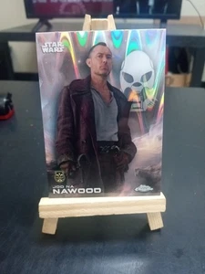 2025 Topps Chrome Star Wars Jod Na Nawood Debut Ray Wave Refractor  - Bild 1 von 2