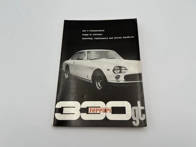 FERRARI 330 GT 2+2 INSTRUCCIONES DE FUNCIONAMIENTO SERIE 1 | MANUAL DEL PROPIETARIO | 1ª impresión Foto 1 de 4
