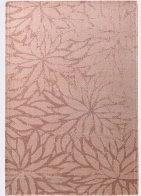 Teppich rosa 160 x 230 cm HEINE Kurzflor-Teppich Blütenoptik Gr. 5 - P710 - Bild 1 von 3