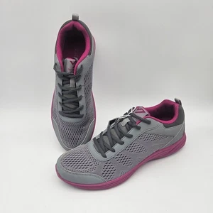 Vionic Saffron Gray Purple Walking Comfort Athletic Sneakers Womens Sz 10 NEW - Picture 1 of 8