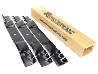 (3) Wavy Mulching Blades for Scag 61" 482237, 482693, 482963, 483318 - Image 1 of 4