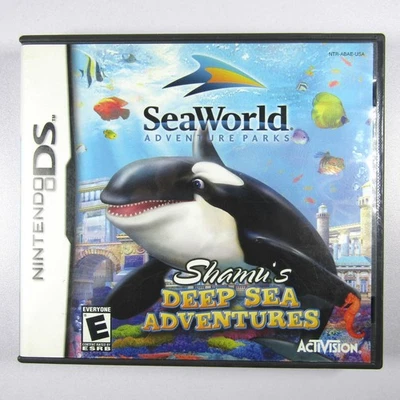 Shamu's Deep Sea Adventures CIB Nintendo DS Authentic Tested Complete in Box - Image 1 of 4