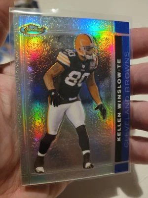 Topps Finest Cleveland Browns Kellen Winslow Refractor Insert /299  - Image 1 of 3