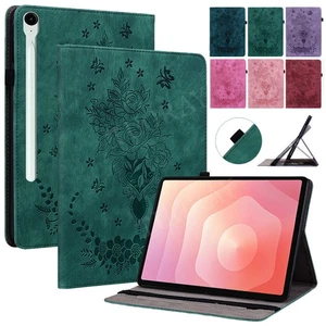 Lederhülle Für Samsung Galaxy Tab S11 S10 FE Lite S9 FE 11" Schutzhülle Cover - Picture 1 of 46