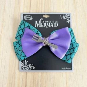 Loungefly The Little Mermaid Hair Bow Clip Scale Dinglehopper Disney's NEW - Picture 1 of 5