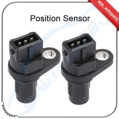 Black Engine Camshaft Position Sensor 2pcs Fit  For Kia For Spectra 1.8L 2004 - Image 1 of 4