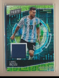 2017-18 PANINI CYBER MONDAY SQUARES 4/25 JERSEY RELIC LIONEL MESSI ARTGENTINA - Picture 1 of 2