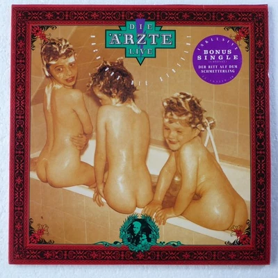 Die Ärzte – Live (Nach Uns Die Sintflut), 3xLP, 1x7"-Single, 1988 - Bild 1 von 4