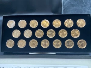 24k Gold Quarters 2001 & 2002 Philadelphia & Denver - Picture 1 of 3