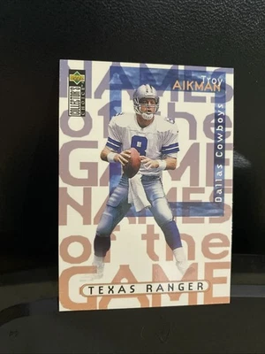 1997 Upper Deck Collector's Choice - Troy Aikman #60 - Image 1 of 2