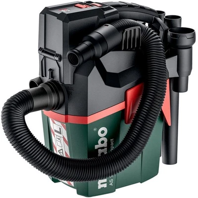 Metabo Akku Sauger AS 18 L PC Compact 18V 6 L manuelle Filterreinigung + Zubehör - Bild 1 von 4
