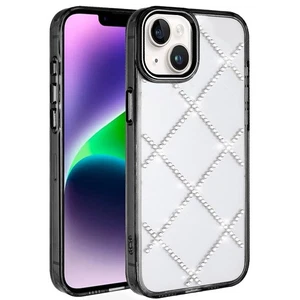 Custodia per iPhone 13/14 Gemma Bling Modello Diamante Strass Cover + Vetro Temperato - Foto 1 di 12