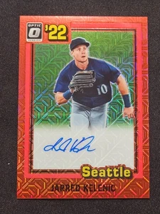 2022 Optic #81S-JK Jarred Kelenic RED MOJORetro 1981 Signatures Auto /15 - Bild 1 von 2