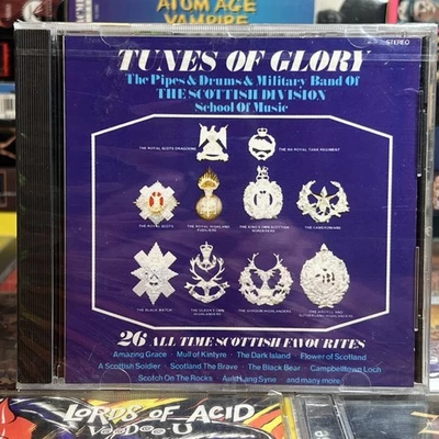 Tunes of Glory 26 All Time Scottish Favourites 1981 CD New Military Band Pipes Foto 1 de 4
