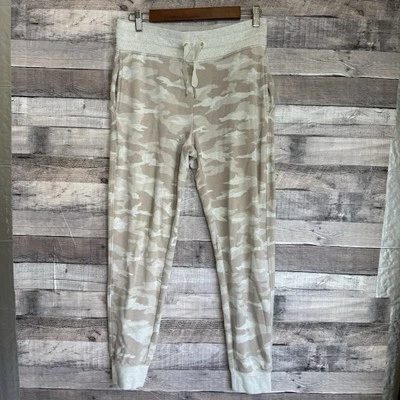 Camuflagem ATHLETA Balance estampada jogger tamanho pequeno aveia urze - Imagem 1 de 4