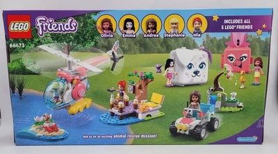 LEGO 66673 Friends 4 en 1 Animal Set de Regalo Los 5 Amigos y 5+ Animales Nuevo Foto 1 de 4
