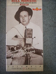 The Essential Bill Monroe & His Bluegrass Boys 1945-1949 2 CD Box Set & Booklet - Picture 1 of 14