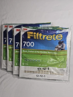 x5 Filtrete Electrostatic Air Filter (4) 700 MPR 710-4 & (1) 1000 MPR. 🔺️ - Image 1 of 4