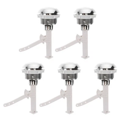  5pcs toilet flush button toilet single push button bathroom - Image 1 of 4