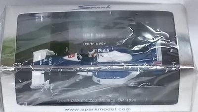 Tyrrell 019 n.4 2nd Monaco GP 1980 Jean Alesi - SPARK S1698 - Immagine 1 di 2