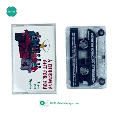A Christmas Gift For You From Phil Spector Cassette Tape 1987 Ronettes Crystals - Image 1 of 2