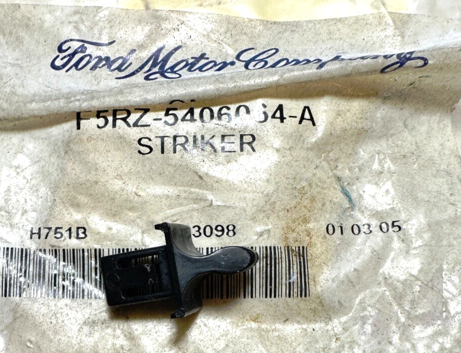 Genuine Ford Center Console Lid Latch Striker NOS F5RZ-5406064-A - Image 1 of 3