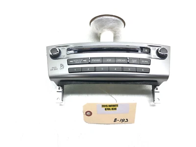 INFINITI M37 M56 Q70 Q70L 2011-2017 RADIO AUDIO REPRODUCTOR DE CD PANEL DE CONTROL OEM Foto 1 de 4