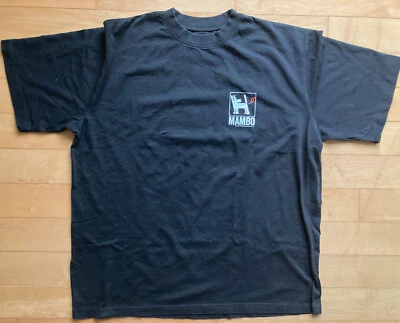 Camiseta Vintage Mambo Preta Gráfica Grande - Imagem 1 de 4
