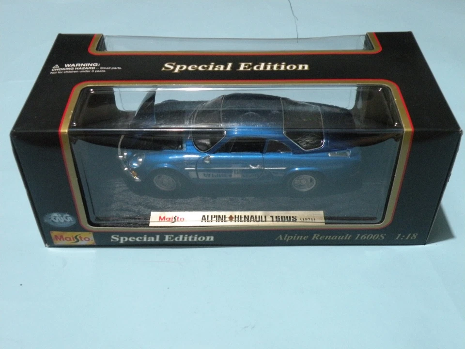 MAISTO ALPINE RENAULT A110 1600S NUOVO/NEW BOX OTTIMO - Immagine 1 di 1