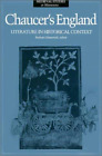 Barbara Hanawalt Chaucer?S England (Paperback) Medieval Cultures