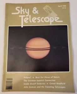 Sky and Telescope Magazine April 1980 - Dwarf Galaxies - astronomy - Picture 1 of 2