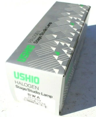 New Ushio Halogen Stage Studio Lamp BWA JS120V 2000W G38 - Image 1 of 3
