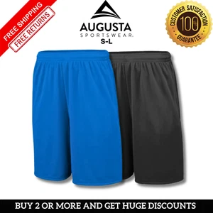 Augusta Sportswear 1429 Youth Training With Pockets Ultra Comfortable Shorts - Picture 1 of 5