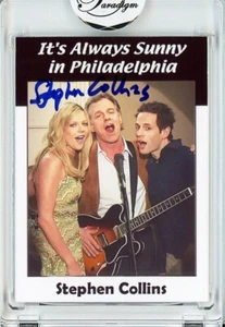 -IT'S ALWAYS SUNNY IN PHILADELPHIA- STEPHEN COLLINS Signed/Autograph/Auto Card - Picture 1 of 2